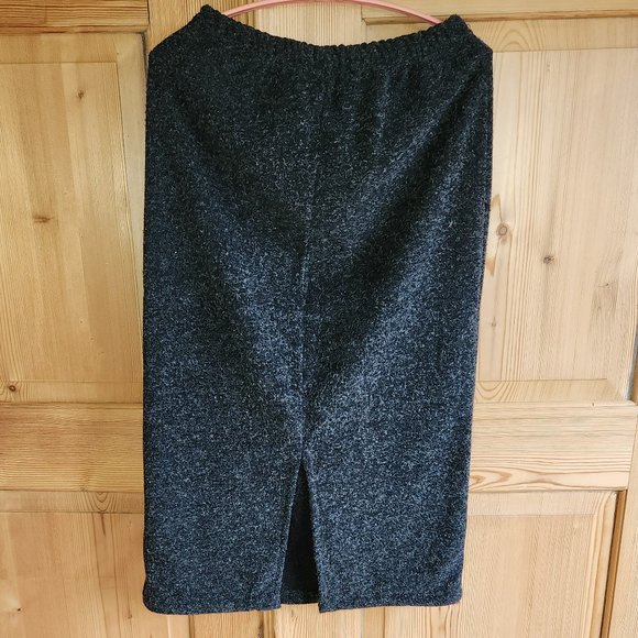 Vintage Rayon MAXI SKIRT - Picture 3 of 5